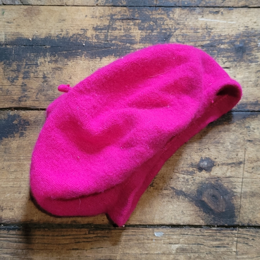 Pink barrette Hat
